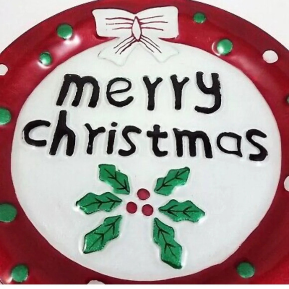 Pfaltzgraff Merry Christmas Platter - Picture 2 of 8